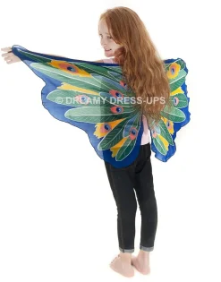Blue Peacock Fantasy Wings