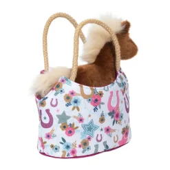 Boho Horseshoe Sassy Sak With Horse