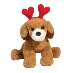 Doodle Dog With Hearts Headband