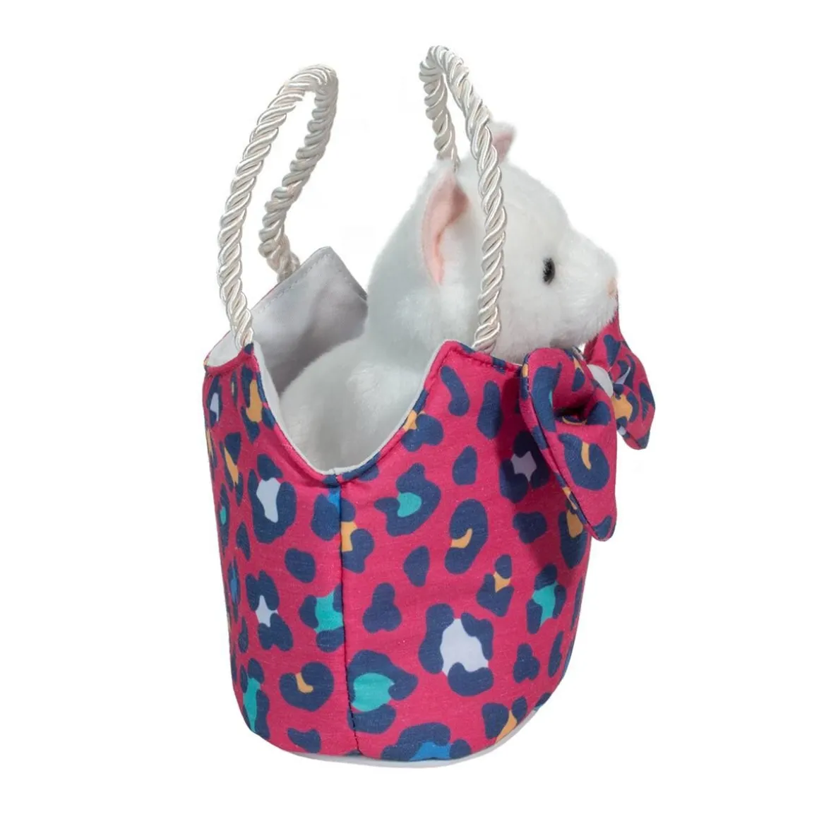 Leopard Kitty Sassy Sak With Cat