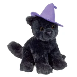Mini Halloween Soft Cat With Hat