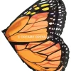 Orange Monarch Butterfly Fantasy Wings