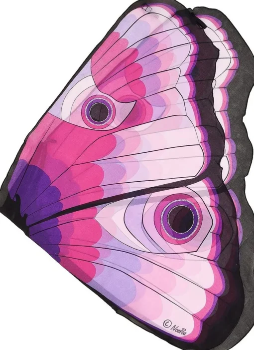 Pink Butterfly Fantasy Wings With Eyes