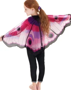 Pink Butterfly Fantasy Wings With Eyes