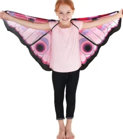 Pink Butterfly Fantasy Wings With Eyes