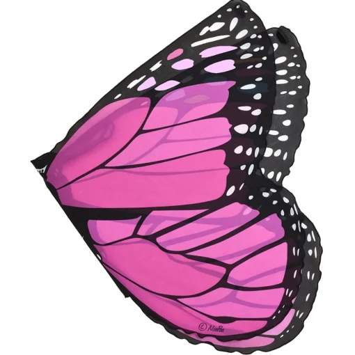 Pink Monarch Butterfly Fantasy Wings