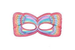 Pink Rainbow Butterfly Fantasy Mask