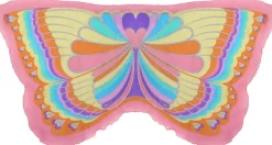 Pink Rainbow Butterfly Fantasy Wings