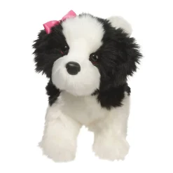 Poofy Black & White Shih-Tzu
