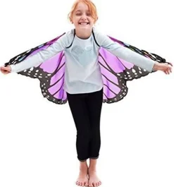 Purple Monarch Butterfly Fantasy Wings