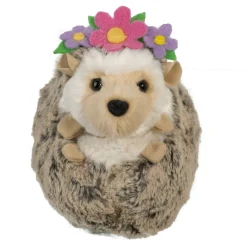 Spunky Hedgehog With Flower Headband
